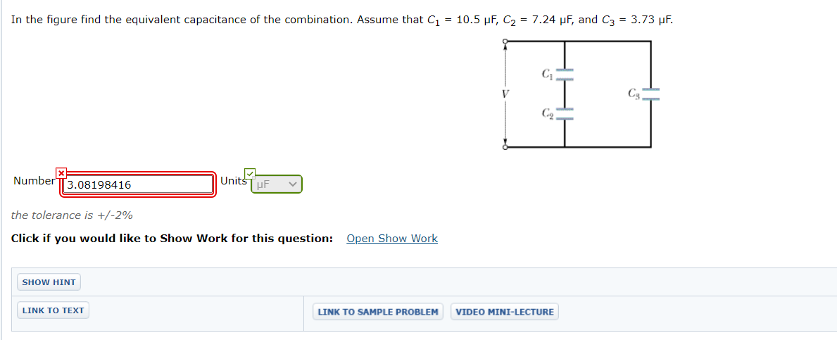 Solved Chapter 25, Problem 003 Your answer is partially | Chegg.com