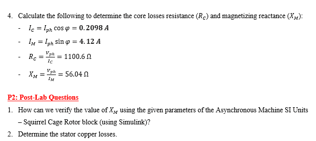 Solved B. The No-Load Test 1. Place the following blocks, | Chegg.com