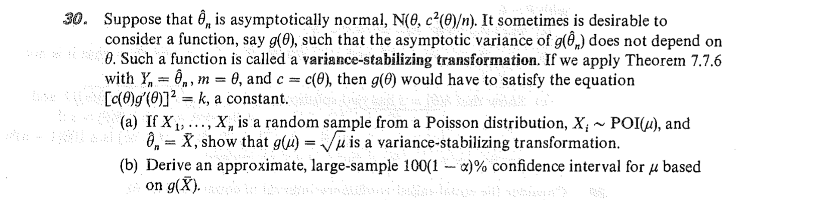 Solved 30 Suppose That E Is Asymptotically Normal N 0 Chegg Com