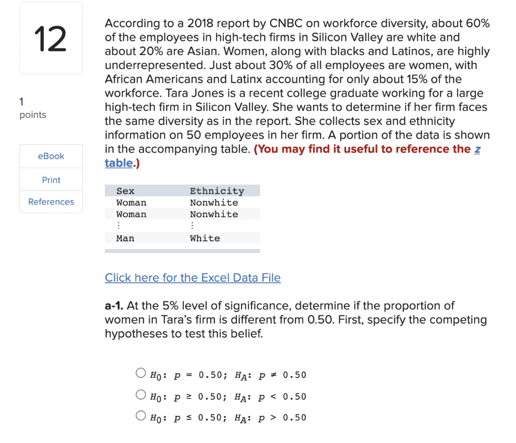 Solved 12 According To A 2018 Report By Cnbc On Workforce