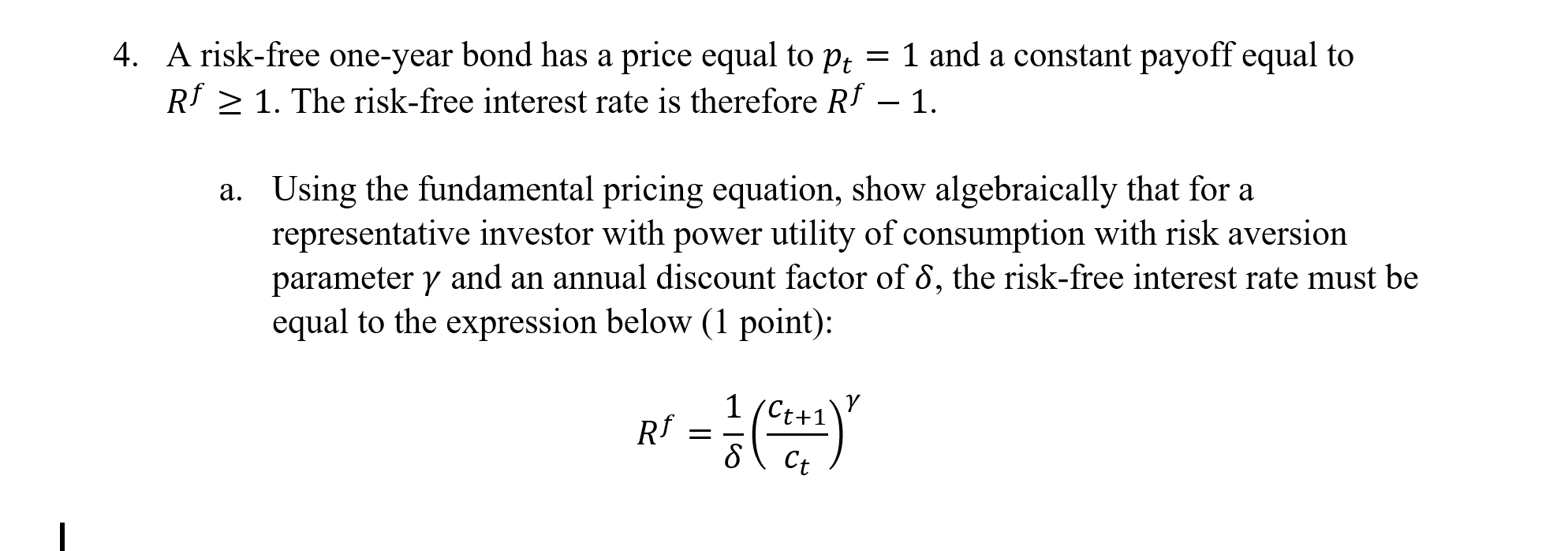 These are the formulas I know: Fundamental Pricing | Chegg.com