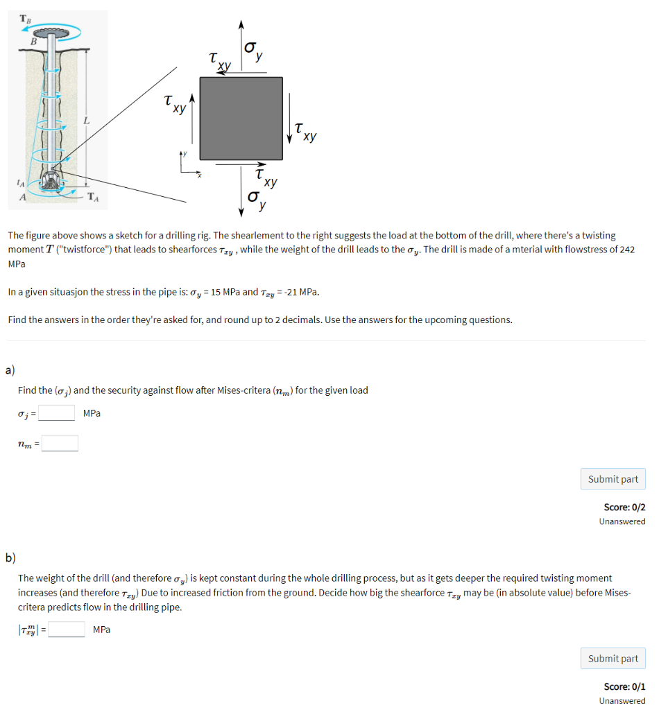 Solved у ху T, уху The figure above shows a sketch for a | Chegg.com