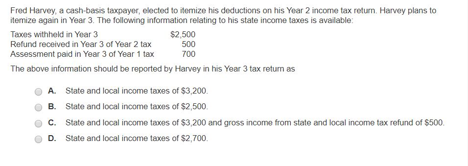 Solved Fred Harvey, a cash-basis taxpayer, elected to | Chegg.com