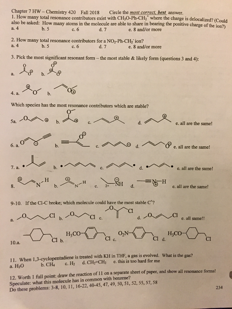 mastering chemistry chapter 7 homework answers