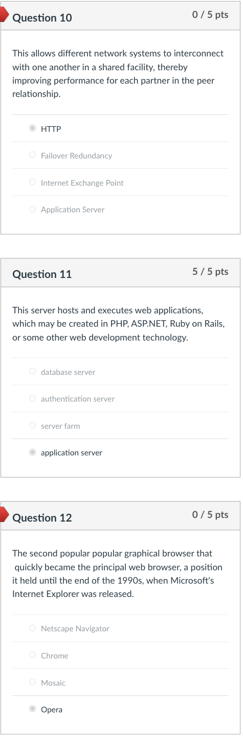 Solved 0/5 pts Question 10 This allows different network | Chegg.com
