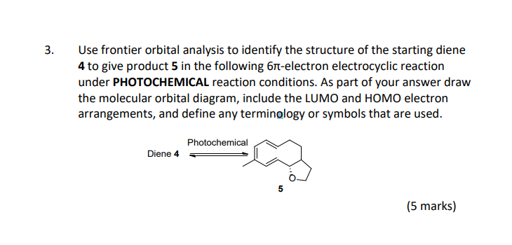 Solved Use frontier orbital analysis to identify the | Chegg.com