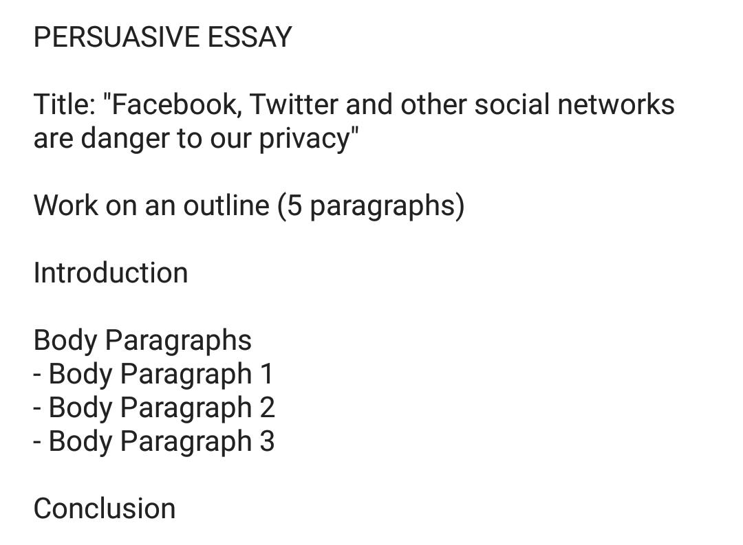persuasive essay conclusion