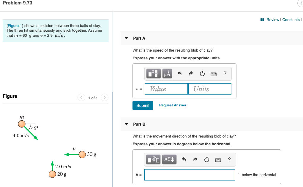 Solved (Figure 1) Shows A Collision Between Three Balls Of | Chegg.com