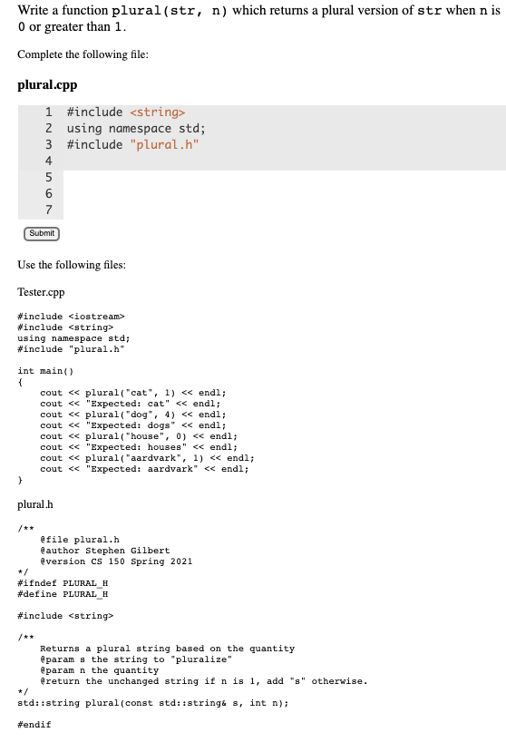 solved-write-a-function-plural-str-n-which-returns-a-chegg