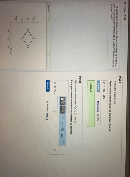 Solved The figure (Figure 1)shows two different processes by | Chegg.com