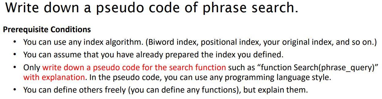 Solved Please write the pseudocode for this problem below!! | Chegg.com
