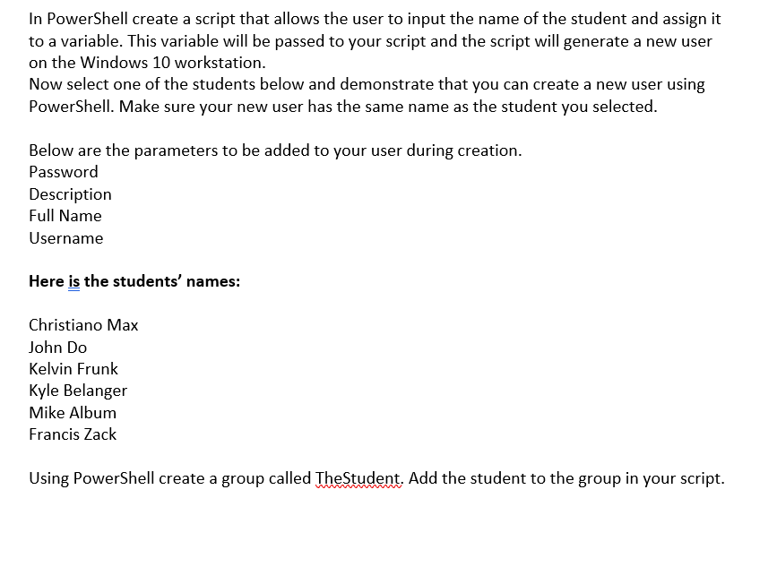 powershell script to set user rights assignment