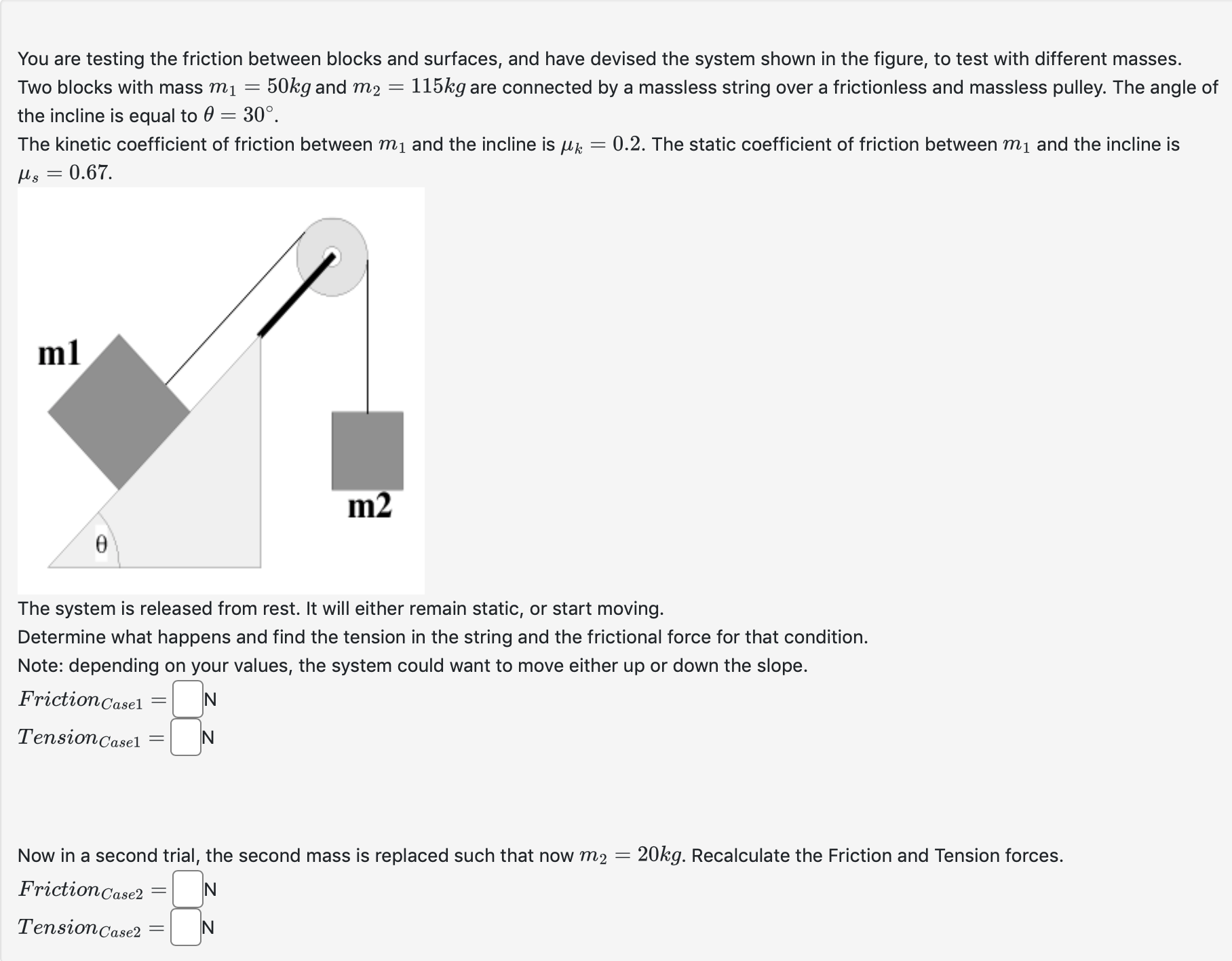 Solved You are testing the friction between blocks and | Chegg.com