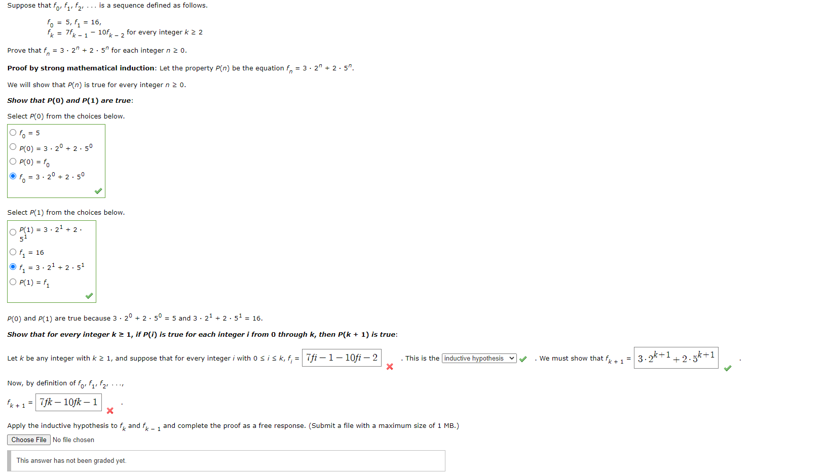 Solved Suppose That F0′f1′f2′… Is A Sequence Defined As