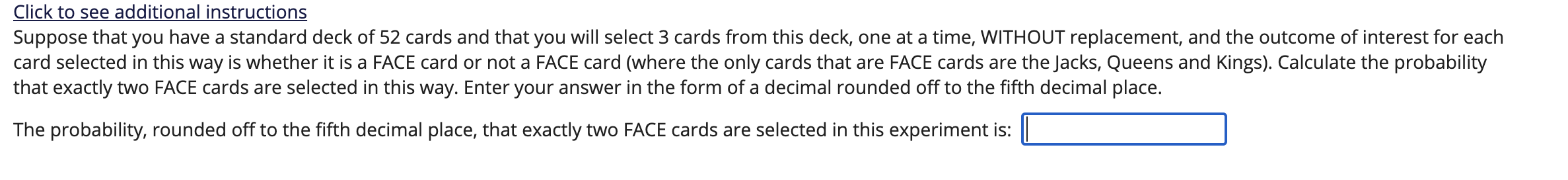 Solved Click to see additional instructions Suppose that you | Chegg.com