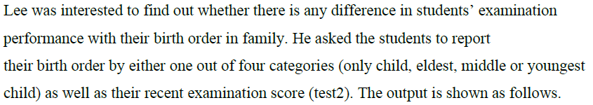 Solved You are required to draw conclusion based on the | Chegg.com