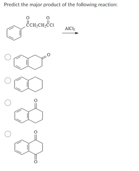 Solved Predict The Major Product Of The Following Reacti