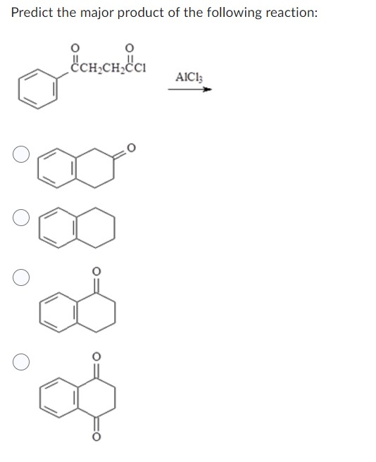[Solved]: Predict the major product of the following reacti