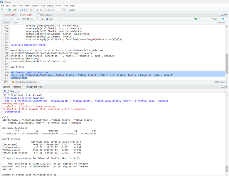 Solved Rstudio File Edit Code View Plots Session Build Debug 