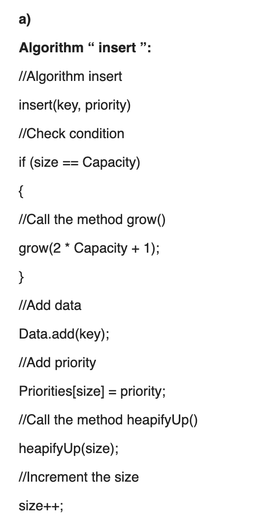 Solved Needs to be in Java By maintaining the invariant that | Chegg.com