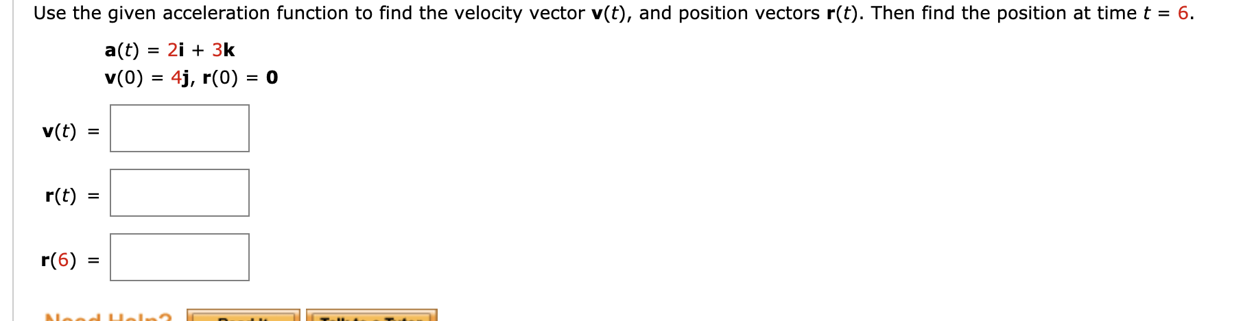 Solved Use the given acceleration function to find the | Chegg.com