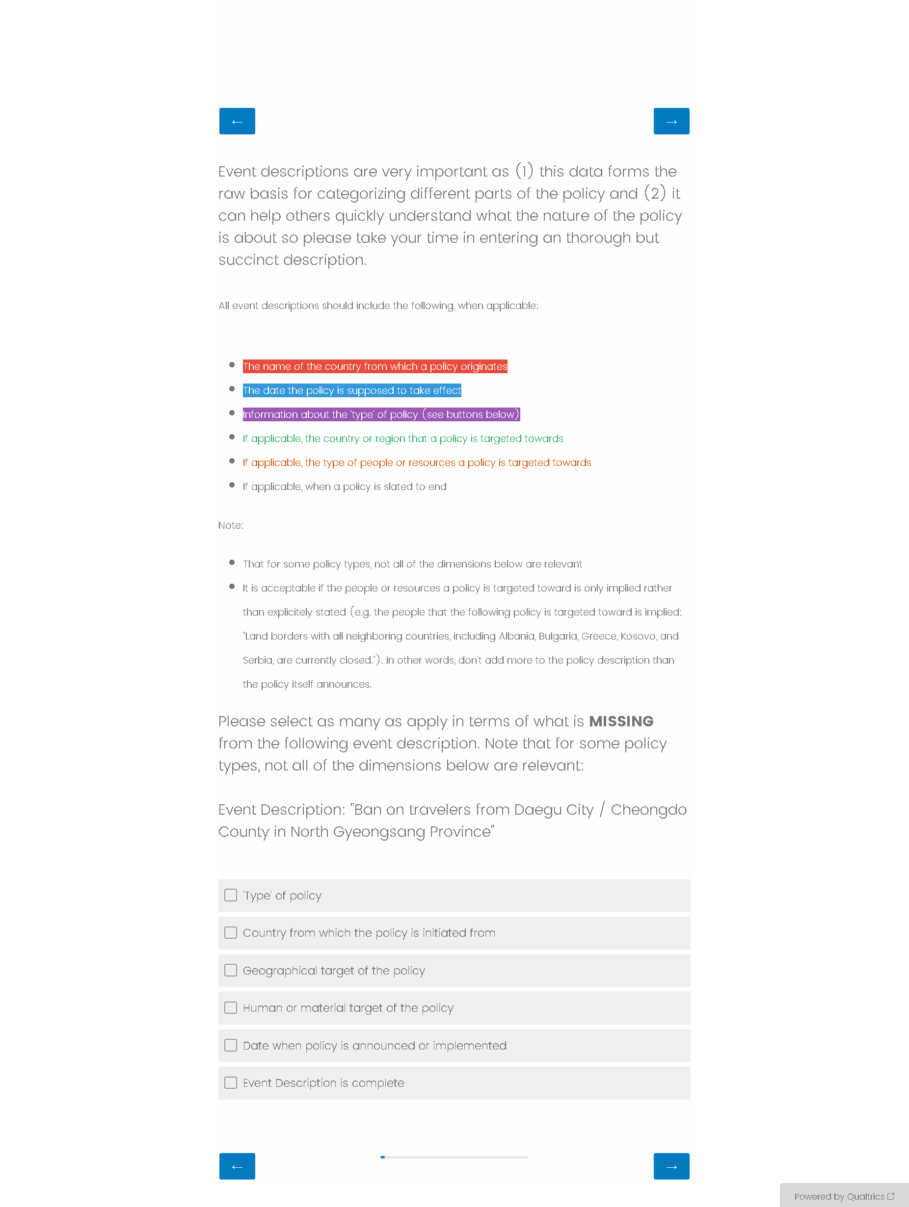 Solved → Event descriptions are very important as (1) this | Chegg.com