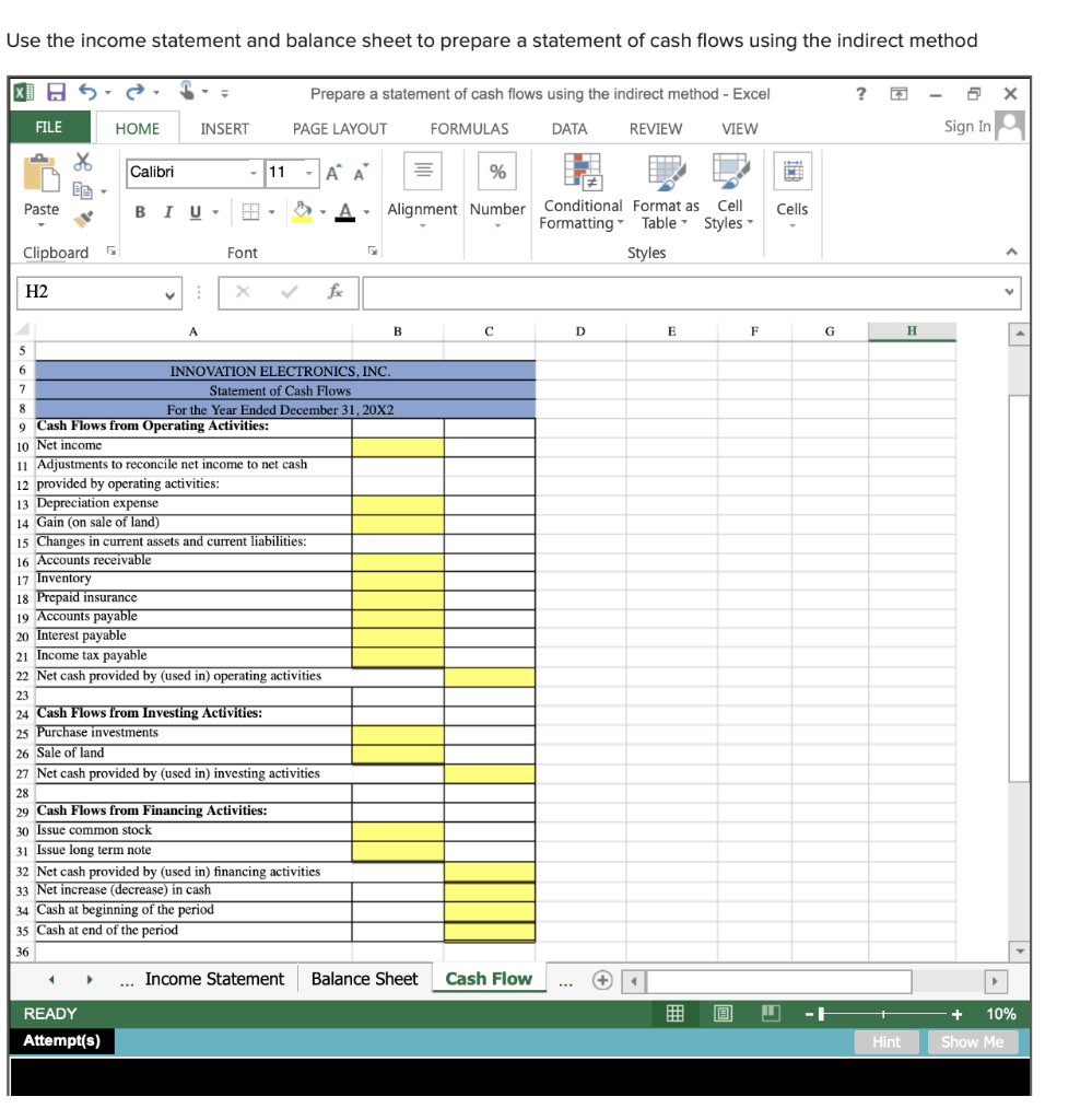 Solved Balance Sheet At December 31 20X2 20X1 $ Assets | Chegg.com