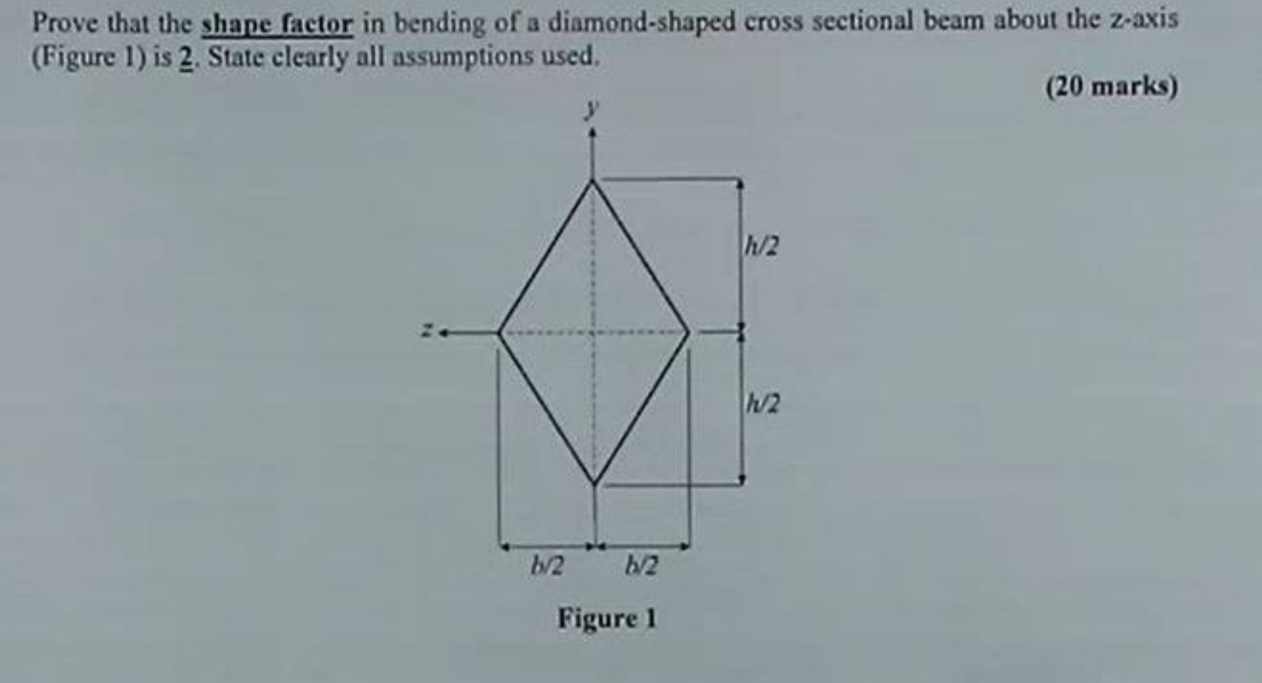 Cozzone Plastic Bending Shape Factors for Common Cross Sections