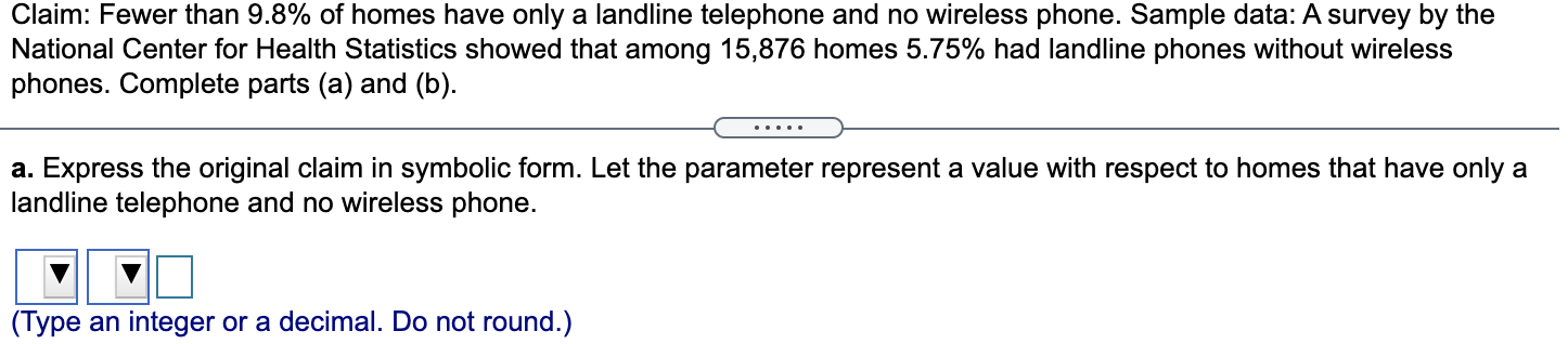 Solved B. Identify The Null And Alternative Hypotheses. H0 | Chegg.com