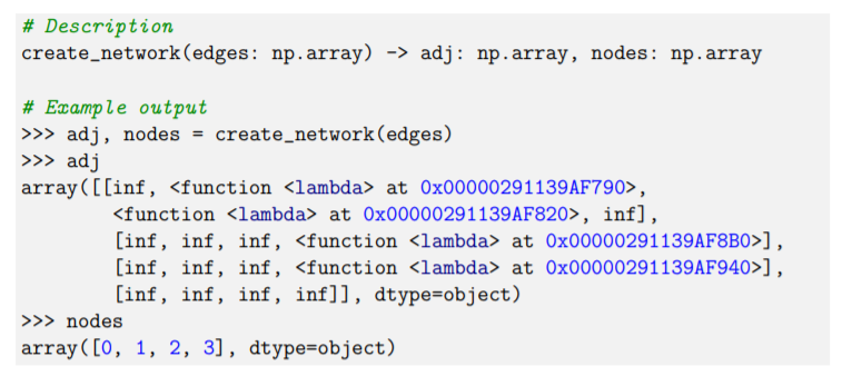 PYTHON CODING Provided Code: A connected system of | Chegg.com