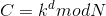 C = hmodN
