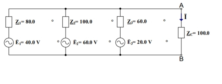 Solved Using Millman's theorem, determine the current | Chegg.com