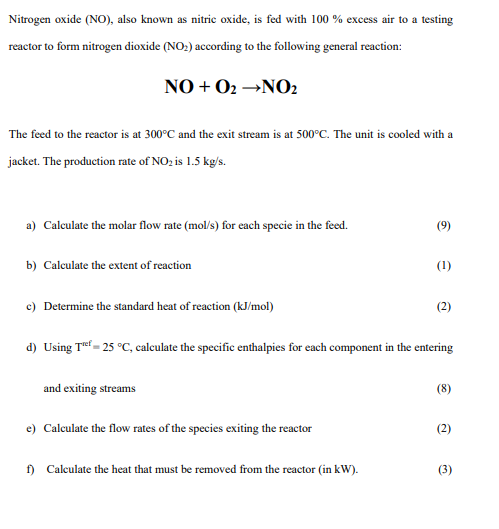 Solved Nitrogen oxide (NO), also known as nitric oxide, is | Chegg.com