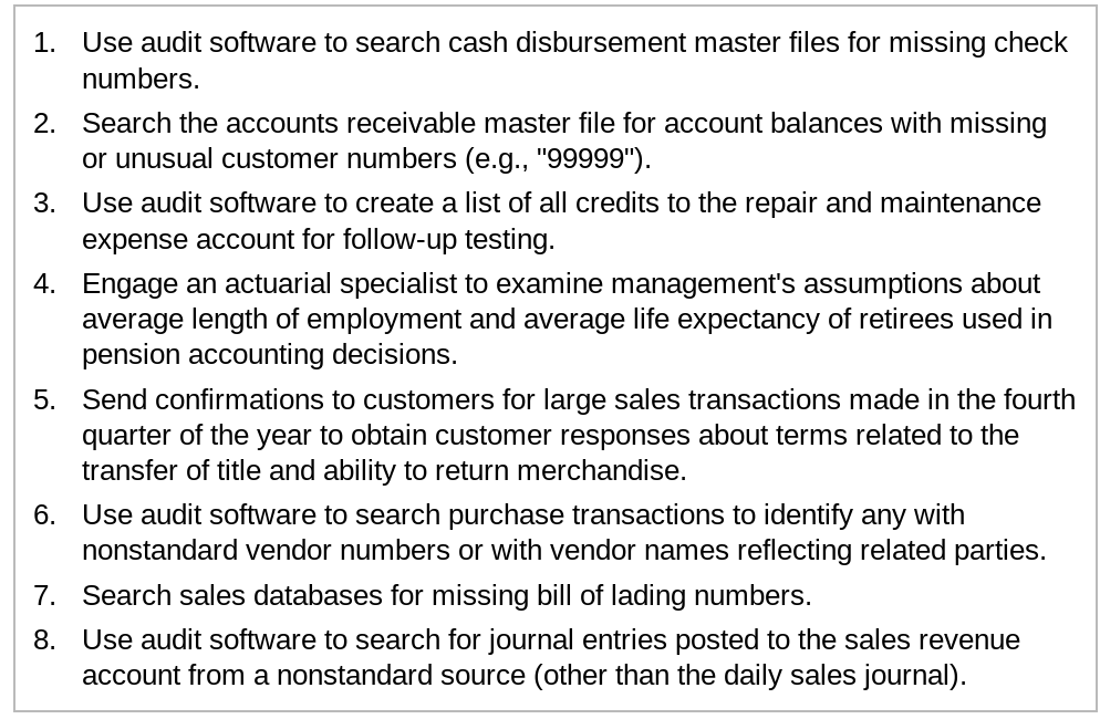 What Is Material Misstatement Examples