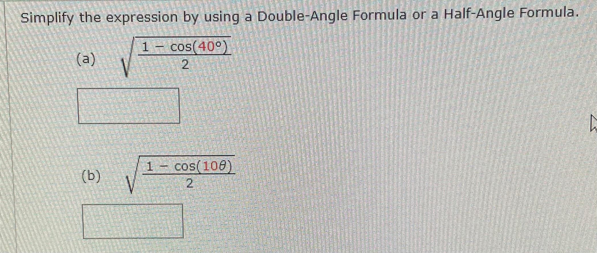 solved-simplify-the-expression-by-using-a-double-angle-chegg