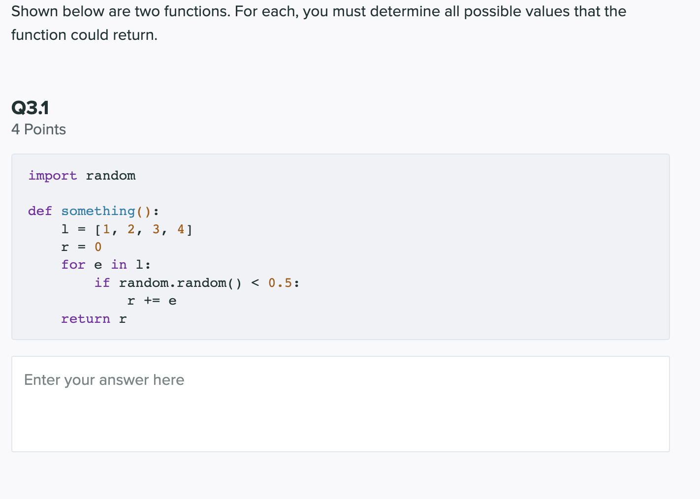 Solved Shown below are two functions. For each, you must | Chegg.com