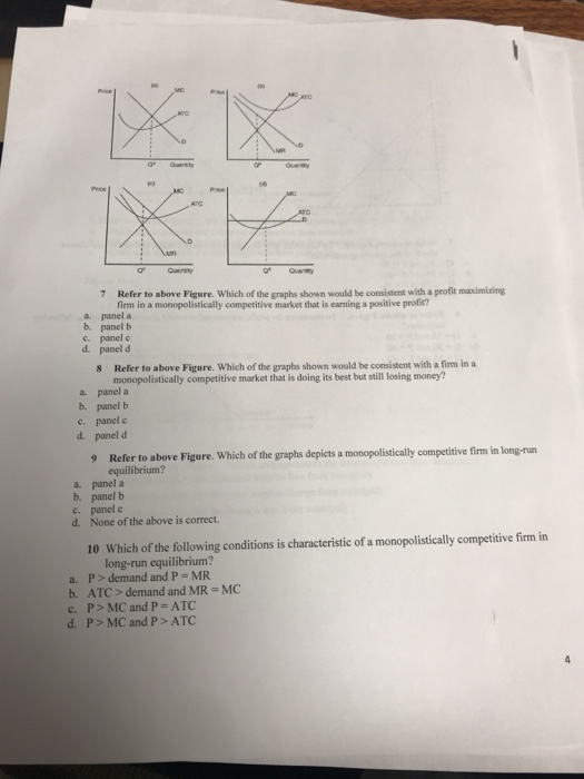 Solved 7 Refer to above Figure. Which of the graphs shown | Chegg.com