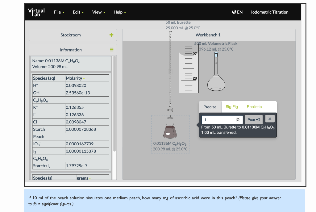 Solved Colorimetric Titration Experiment Determine the