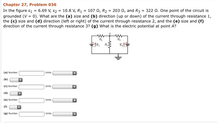 Solved Chapter 27, Problem 036 In the figure ει-6.69 v, | Chegg.com