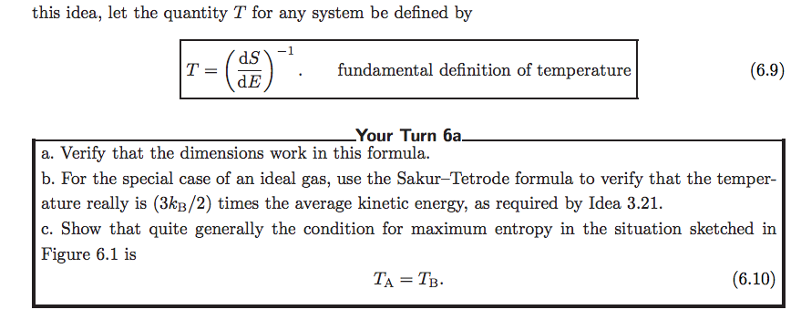 Solved Figure 6.1: (Schematic.) Two systems thermally | Chegg.com