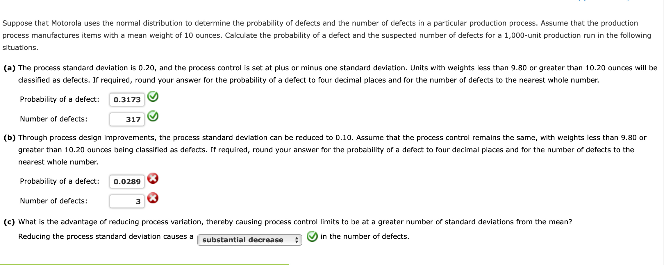 Solved Suppose That Motorola Uses The Normal Distribution To Chegg