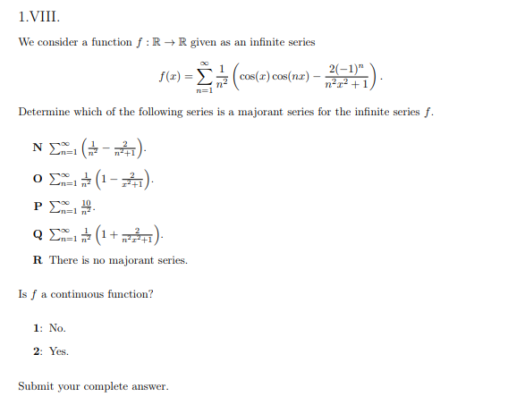 Solved We Consider A Function \\( F: \\mathbb{R} | Chegg.com