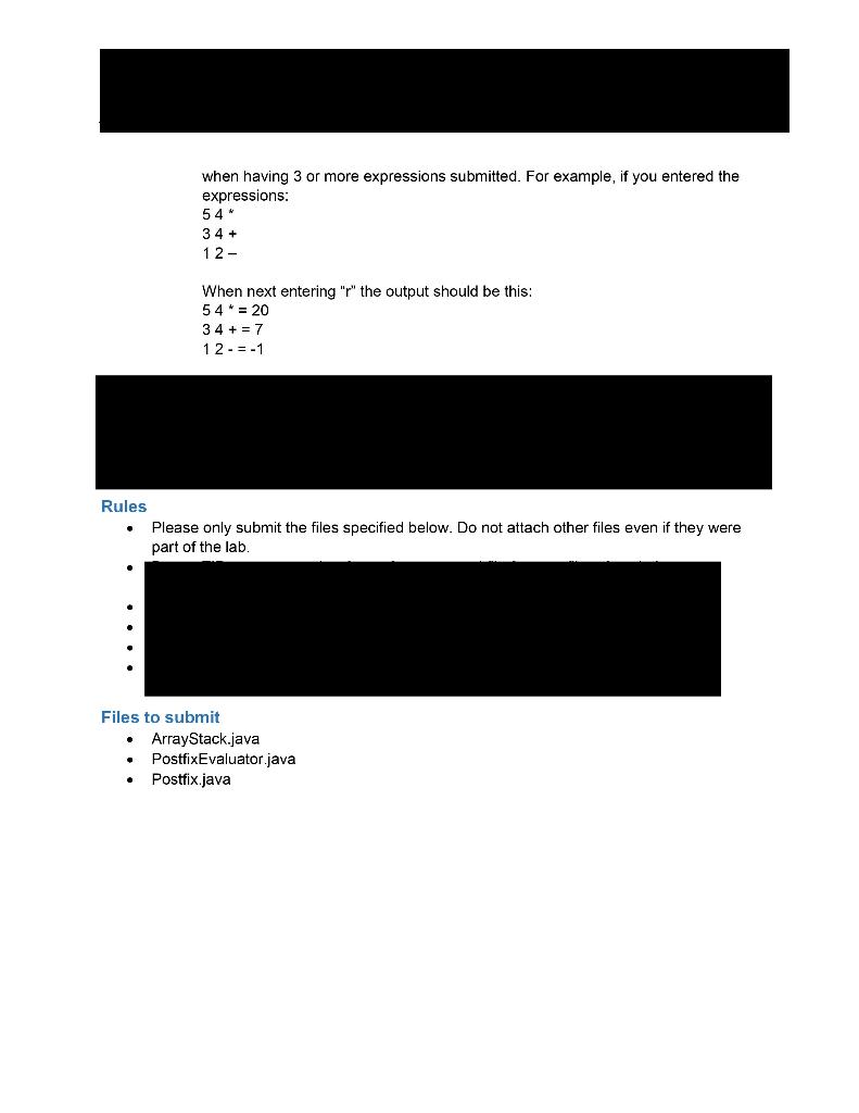 Learning Outcomes • Implement missing methods in a | Chegg.com