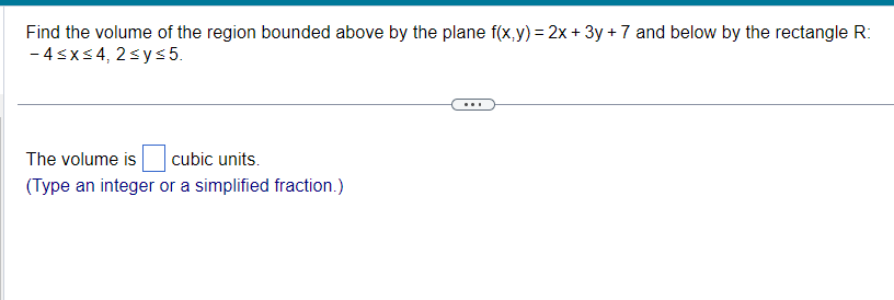 Solved Find the volume of the region bounded above by the | Chegg.com