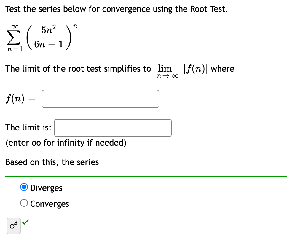 solved-test-the-series-below-for-convergence-using-the-root-chegg