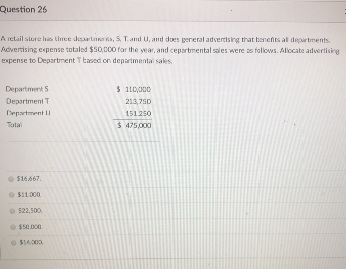 solved-question-26-a-retail-store-has-three-departments-s-chegg