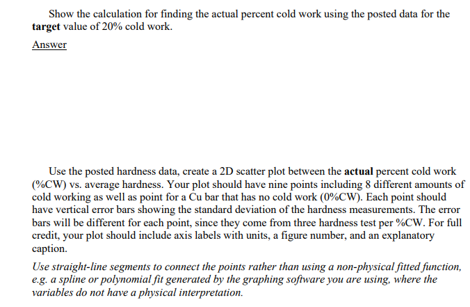 Solved unit: inch initial thickness initial width initial | Chegg.com