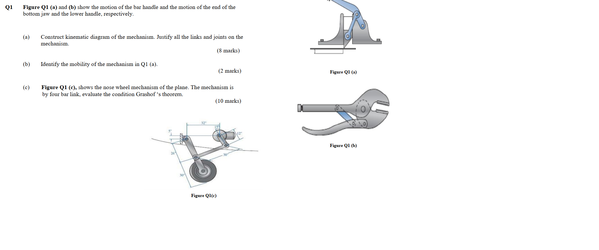 Solved Q1 Figure Q1 (a) and (b) show the motion of the bar | Chegg.com