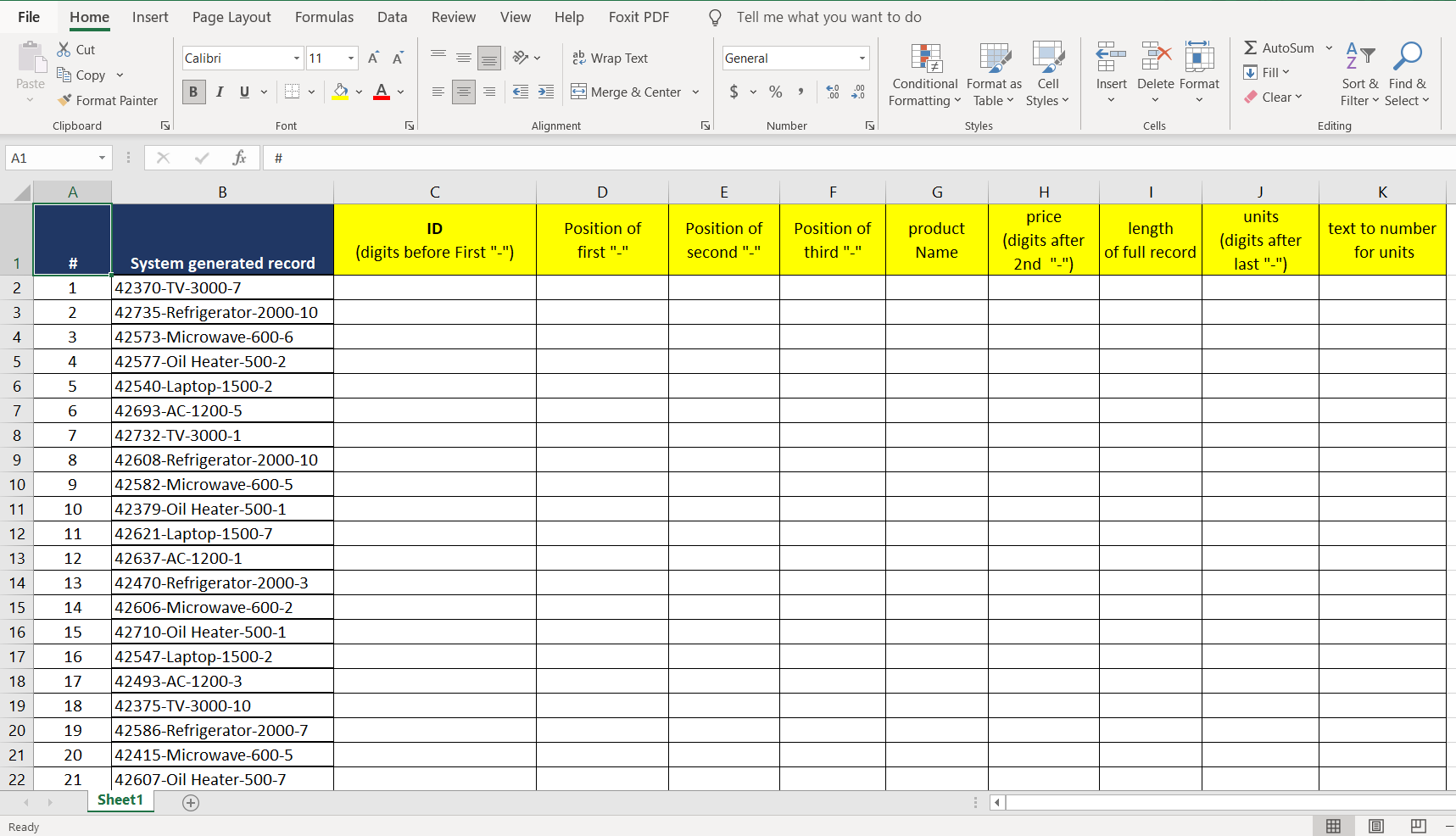 Solved File Home Insert Page Layout Formulas Data Review | Chegg.com