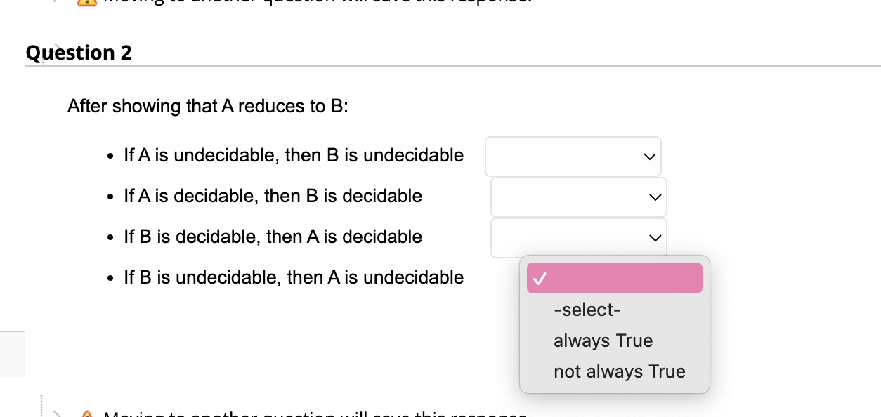 Solved After Showing That A Reduces To B : - If A Is | Chegg.com